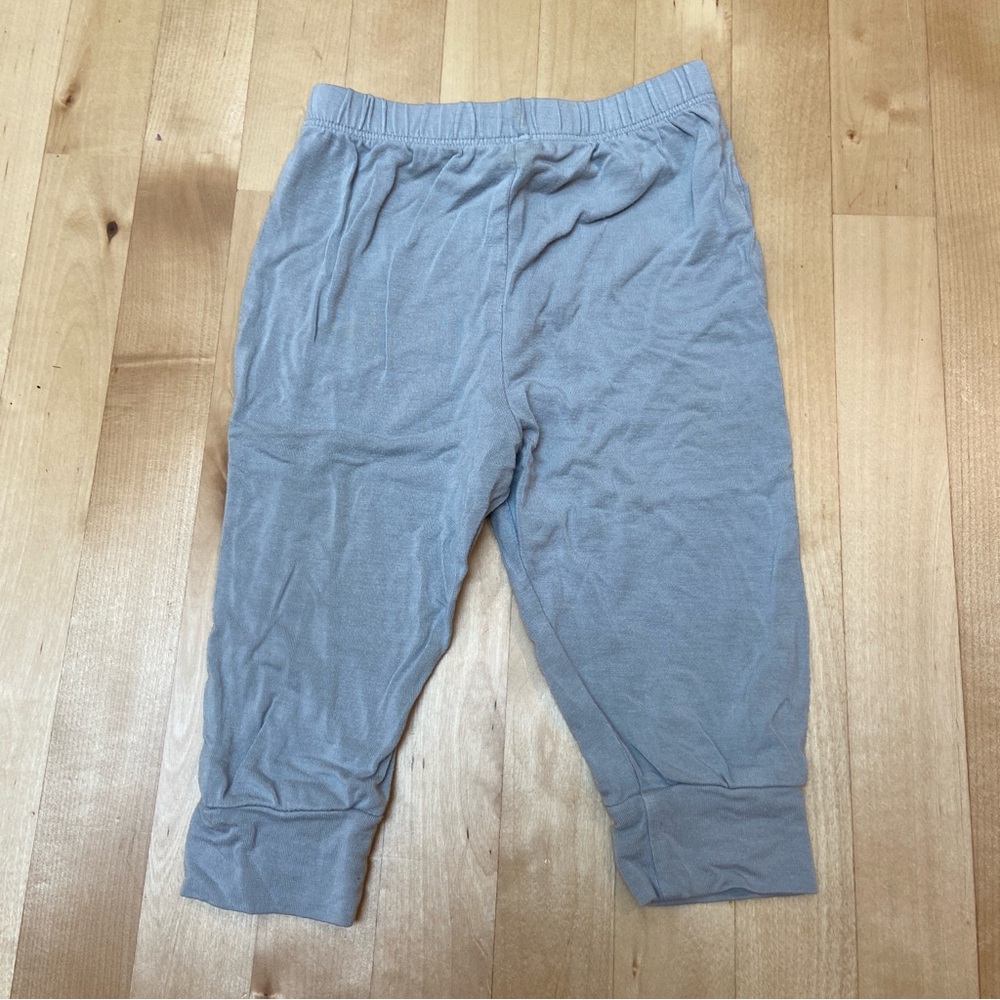 3-6 months Kyte baby blue bamboo cotton pants